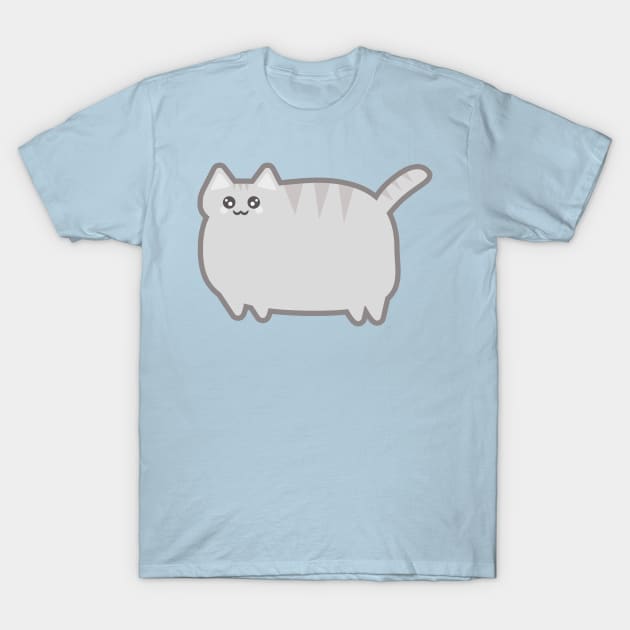 Kawaii Fat Cat T-Shirt by KawaiiNir